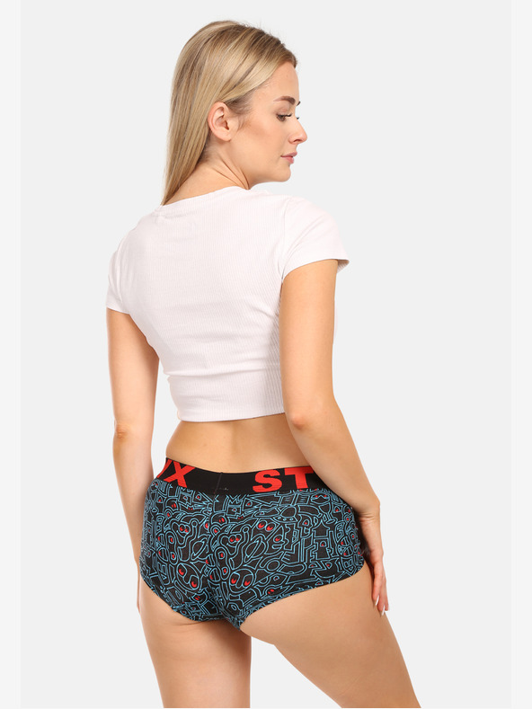 Styx Női Styx művészeti alsónadrág firkás lábfejjel