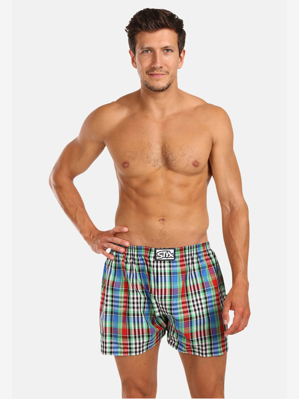 Styx Férfi Styx Classic gumis rövidnadrág Multicolor
