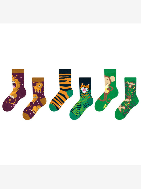 Dedoles Három darabos készlet - Vidám gyermekzokni Dedoles