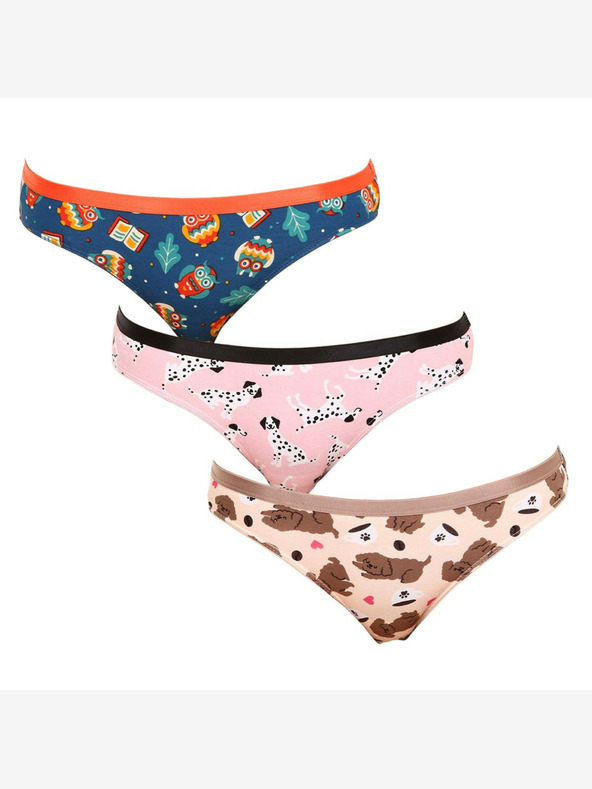 Dedoles Három darabos készlet - vidám női bugyi Dedoles