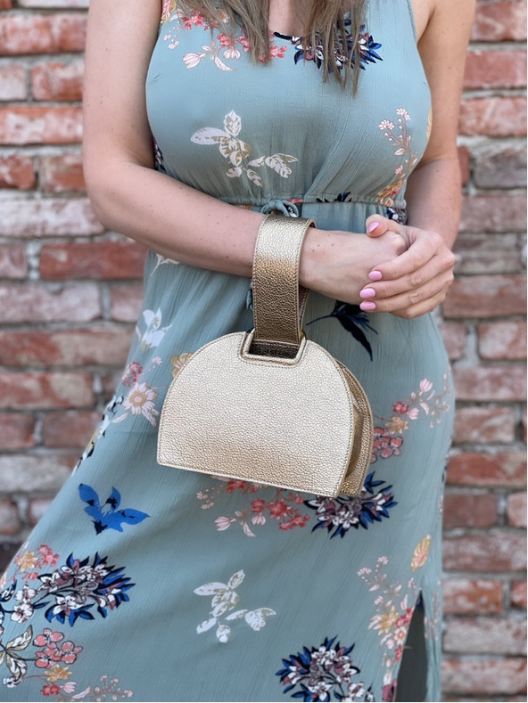 Elega Női arany Elega Amber kézitáska