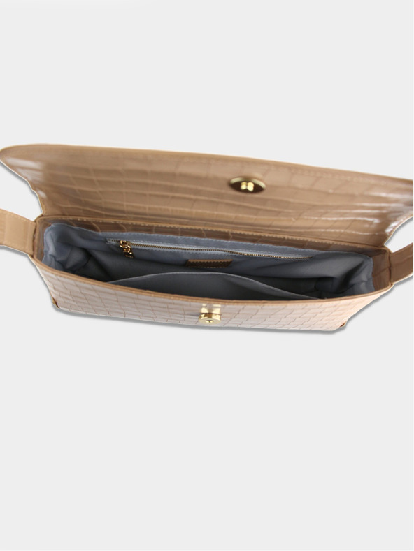 Elega Bézs női flap kézitáska Elega Dundee Dundee