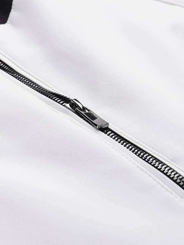 ALPINE PRO Női softshell sínadrág membránnal ALPINE PRO GERANA fehér