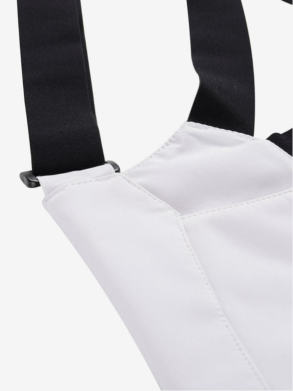 ALPINE PRO Női softshell sínadrág membránnal ALPINE PRO GERANA fehér