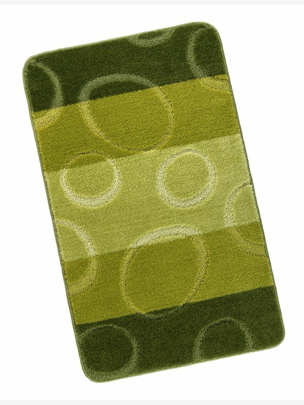 Bellatex Fürdőszoba szőnyeg 60x100cm ellipszis zöld Bellatex