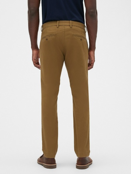 GAP Essential khaki skinny fit nadrág GapFlex GAP