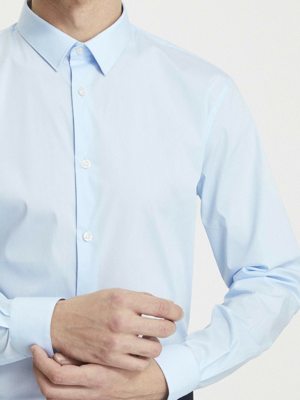 Celio Világoskék férfi póló Celio Masantal1