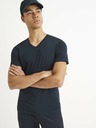 Celio Sötétkék férfi alap póló Celio Neuniv
