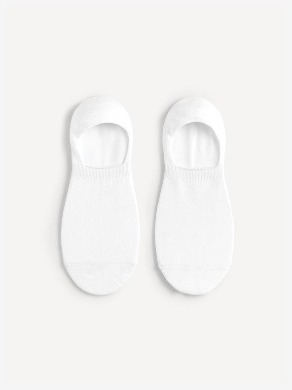 Celio Fehér zokni Celio Misible