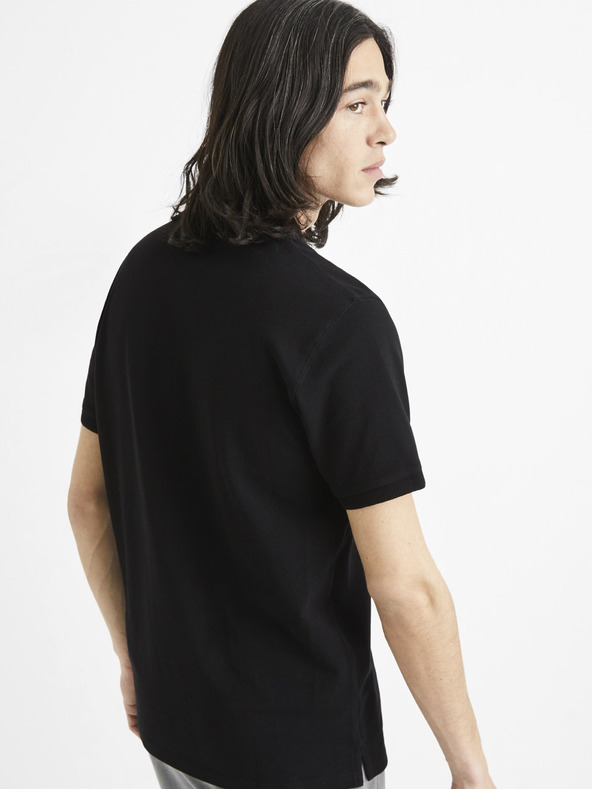 Celio Fekete férfi póló Celio Teone póló