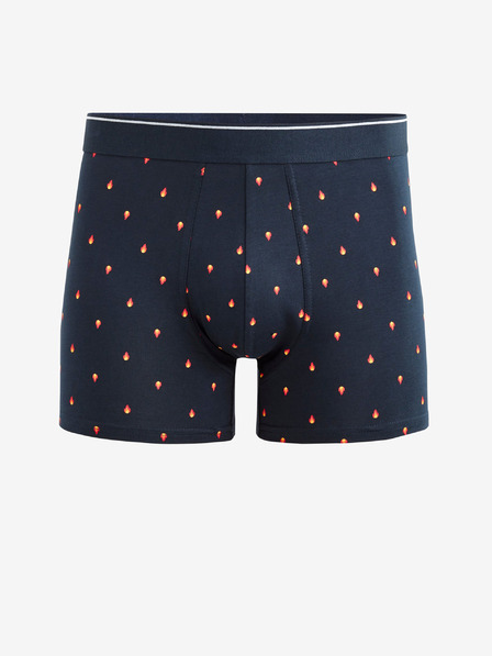 Celio Sötétkék mintás férfi boxeralsó Celio Vivifiant