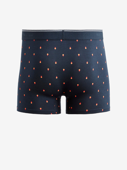 Celio Sötétkék mintás férfi boxeralsó Celio Vivifiant