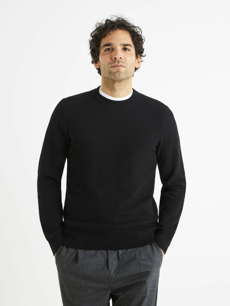 Celio Fekete férfi Celio Bepic pulcsi