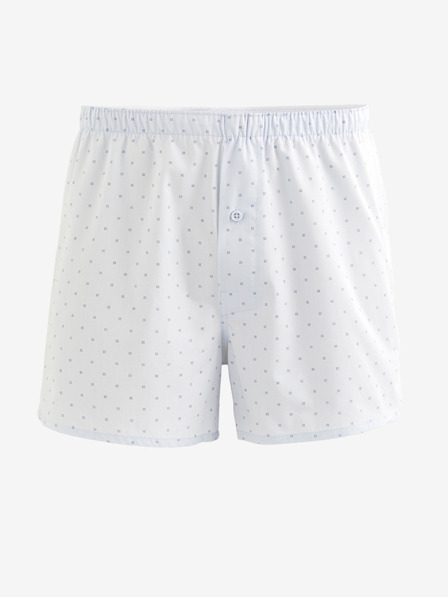 Celio Fehér férfi pöttyös pöttyös rövidnadrág Celio Dibusines3