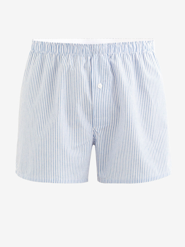 Celio Kék-fehér csíkos férfi boxeralsó Celio Dibistripe