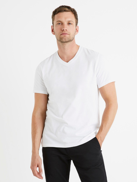 Celio Fehér férfi basic ing Celio Debasev