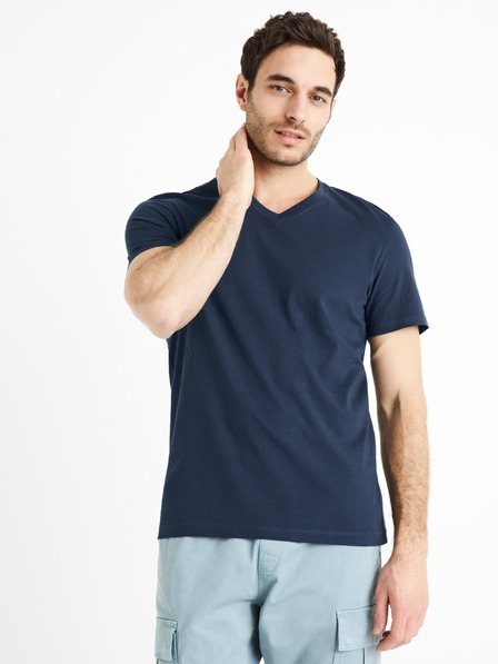 Celio Sötétkék férfi alap ing Celio Debasev
