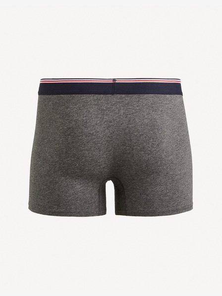 Celio Szürke férfi boxeralsó Celio Mike