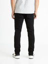 Celio Fekete férfi slim fit farmer Celio Foslim