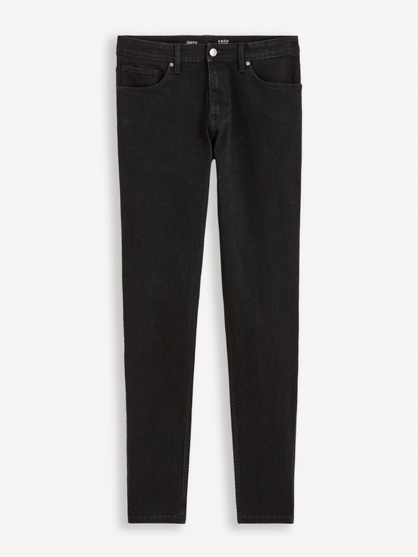 Celio Fekete férfi skinny fit farmer Celio Foskinny1