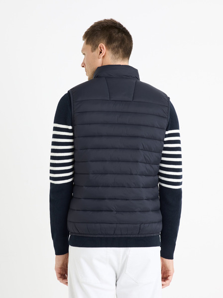 Celio Sötétkék férfi steppelt mellény Celio Fulock