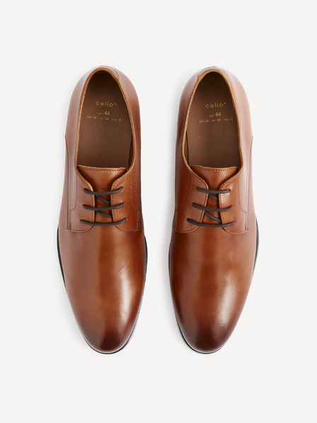 Celio Barna férfi bőr félcsizma Celio Rytaly