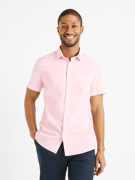 Celio Rózsaszín férfi ing Celio Daslim