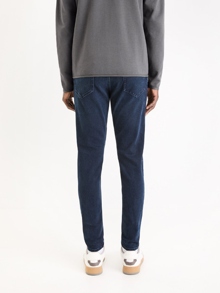 Celio Sötétkék skinny fit farmernadrág Celio Foskinny