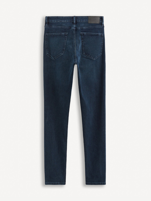 Celio Sötétkék skinny fit farmernadrág Celio Foskinny