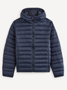 Celio Sötétkék Férfi Celio Fububble steppelt kabát