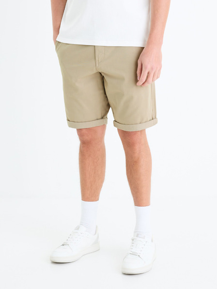 Celio Bézs színű férfi chino rövidnadrág Celio Bochinobm