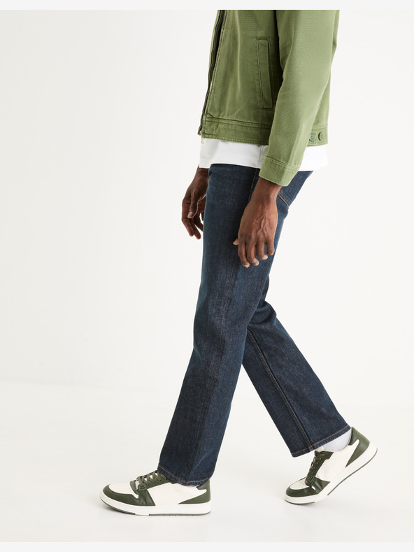 Celio Sötétkék férfi Celio C5 egyenes szabású farmer