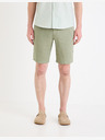 Celio Zöld férfi lenvászon rövidnadrág Celio Dolinusbm