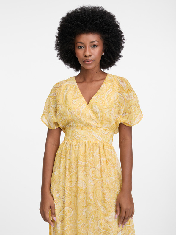 Orsay ORSAY sárga női maxi ruha