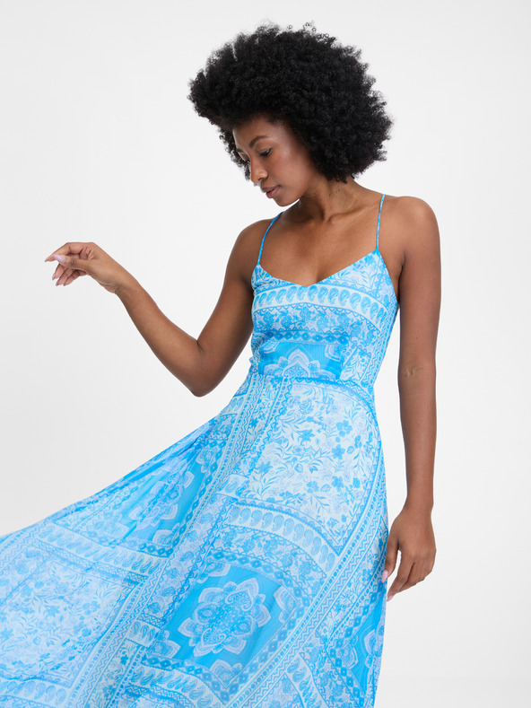 Orsay ORSAY kék női midi ruha