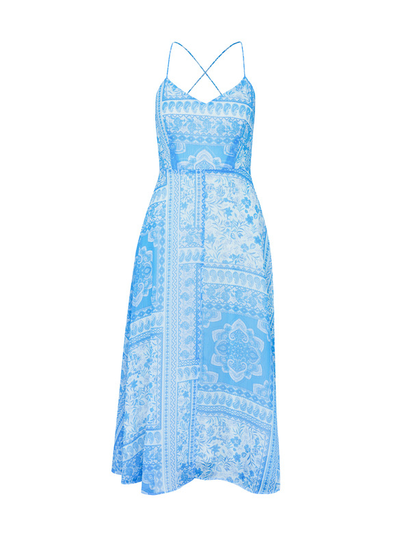 Orsay ORSAY kék női midi ruha