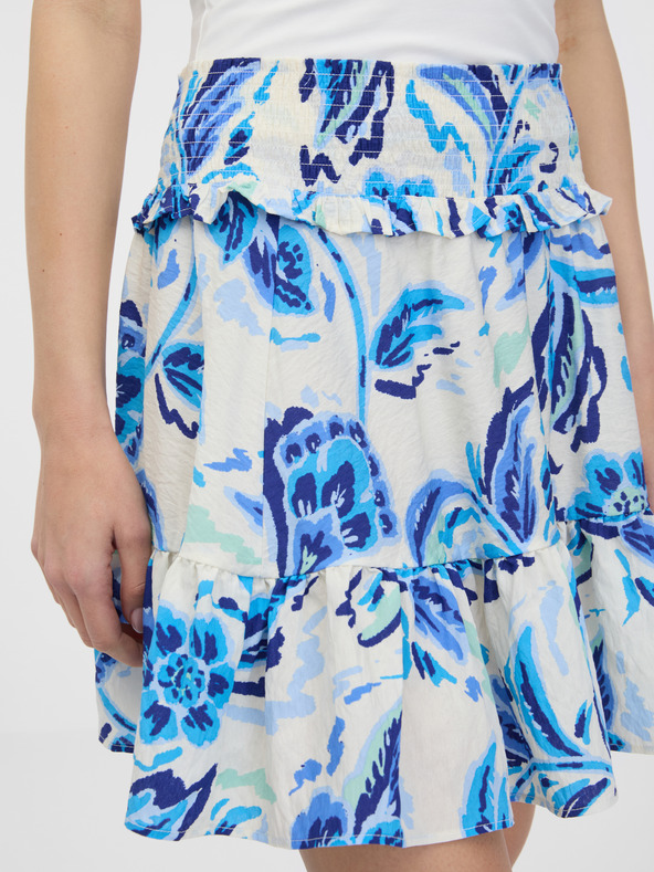 Orsay Kék női virágos szoknya ORSAY