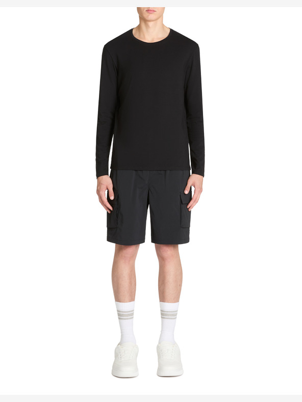 Celio Férfi fekete hosszú ujjú ing Celio Gehair