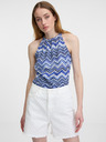 Orsay Kék mintás női trikó ORSAY