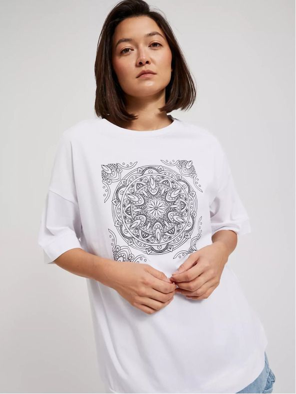 Moodo Női nyomtatott póló Moodo