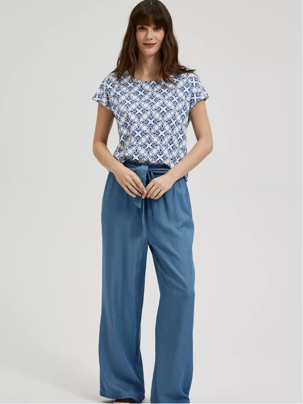 Moodo Női póló díszekkel Moodo