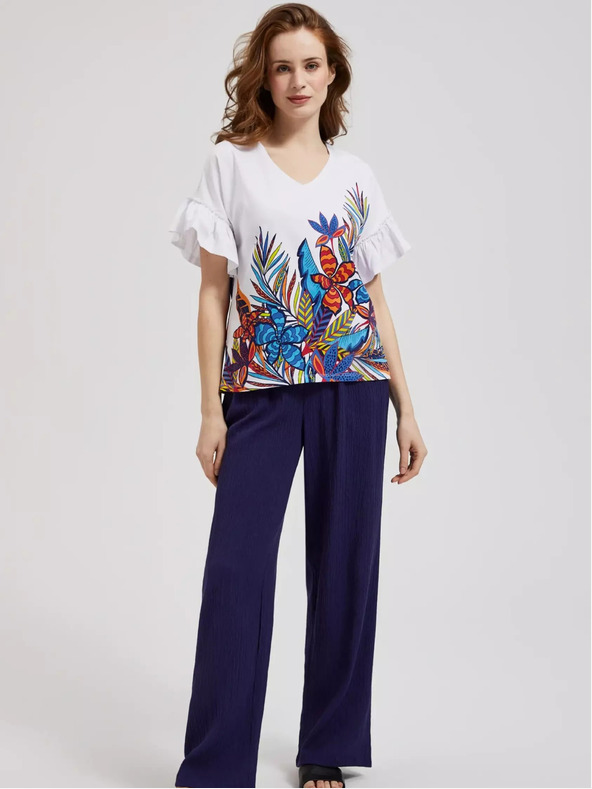 Moodo Női nyomtatott póló Moodo