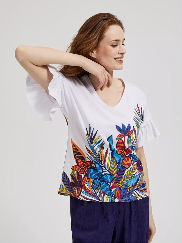 Moodo Női nyomtatott póló Moodo