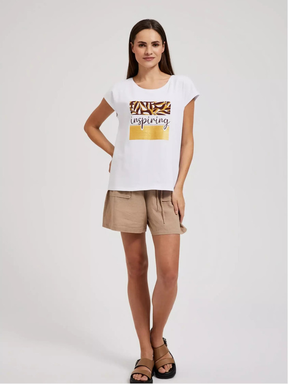 Moodo Női nyomtatott póló Moodo