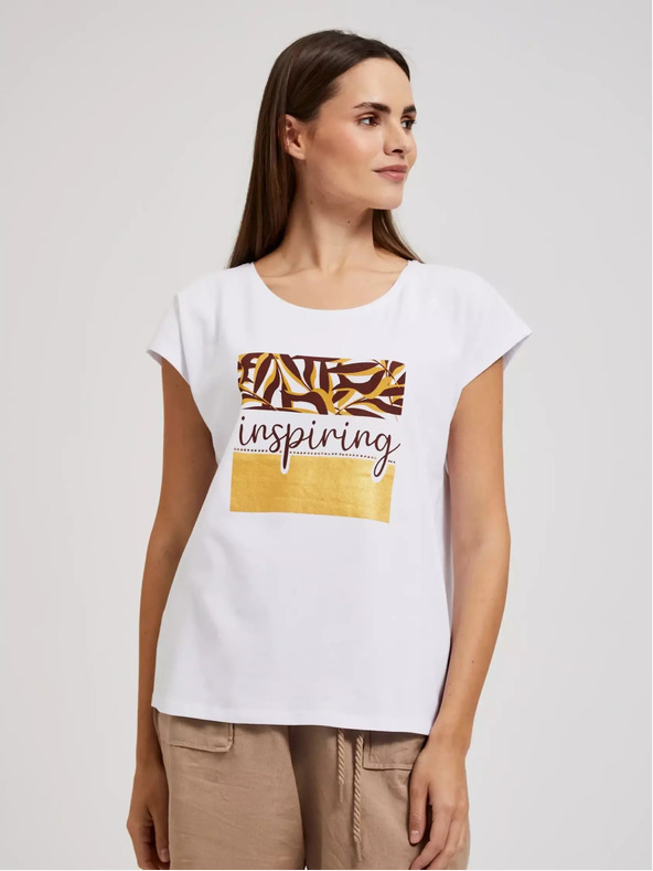 Moodo Női nyomtatott póló Moodo