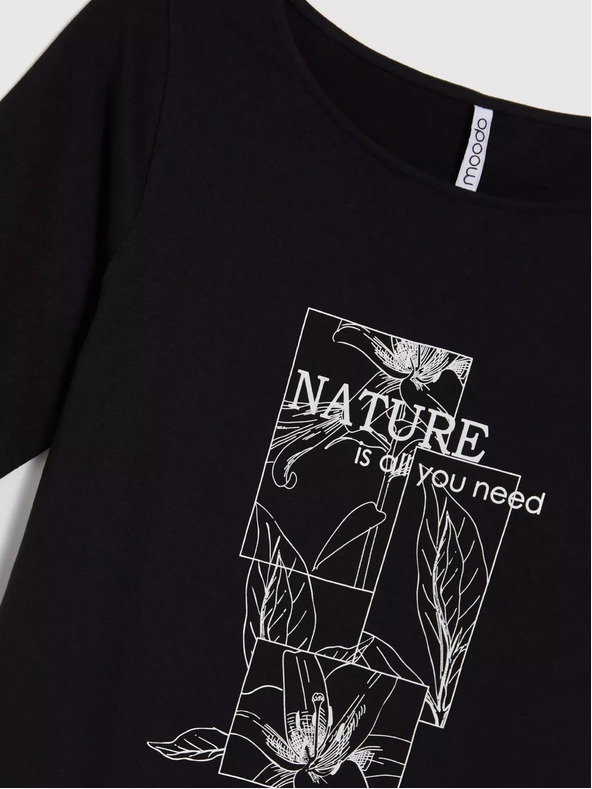 Moodo Női nyomtatott póló Moodo