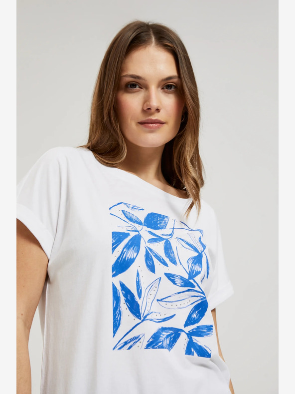 Moodo Női nyomtatott póló Moodo