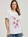 Moodo Női virágmintás póló Moodo