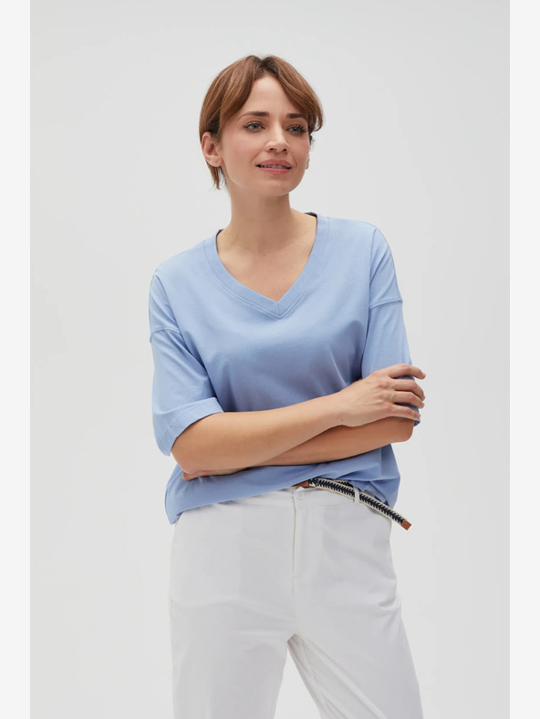 Moodo Világoskék női póló Moodo