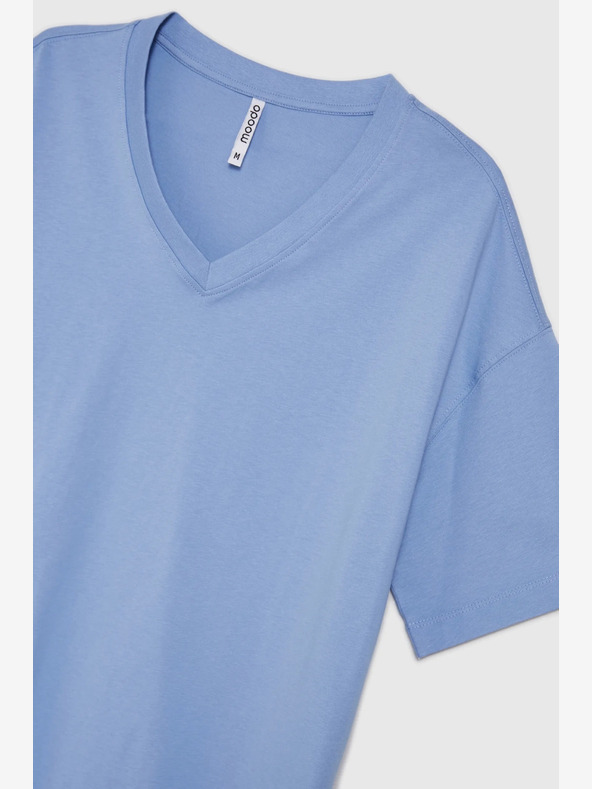 Moodo Világoskék női póló Moodo